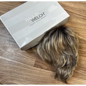 Rachel Welch Wig Short Layered Blonde Highlighted Modacrylic Size A